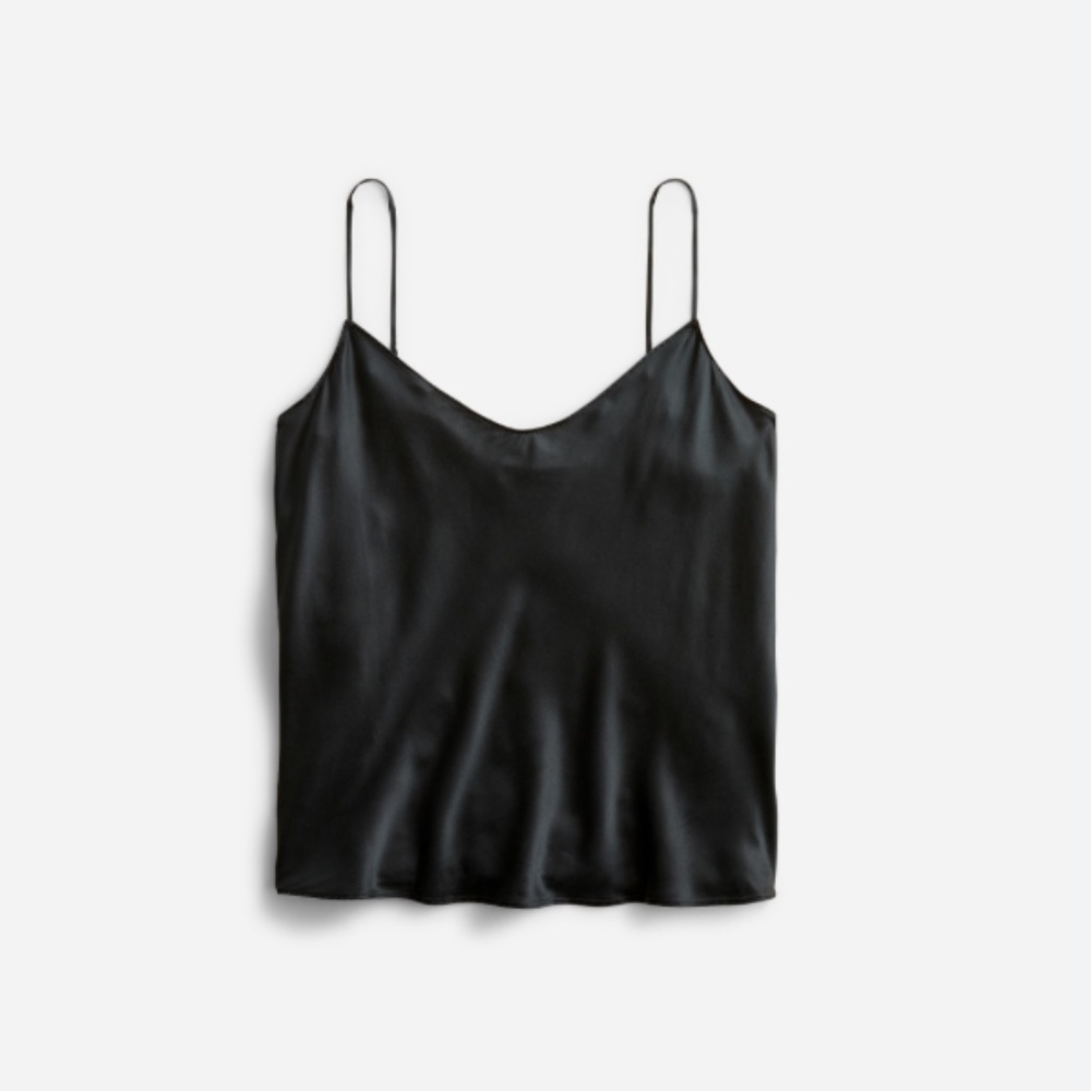 JCREW Washable Silk Charmeuse Camisole NWOT in Size X-Small